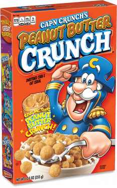 cap n crunch peanut butter crunch cereal